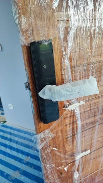 รูปงานติดตั้งประตูอัจฉริยะในเกาะสมุย