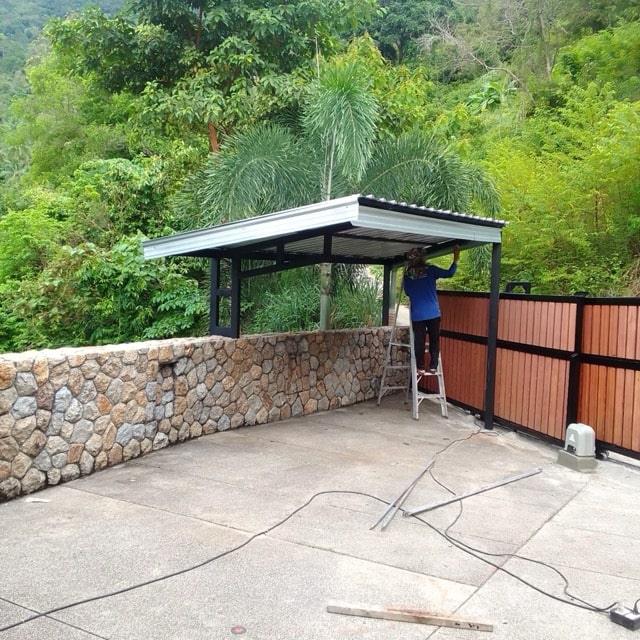 โรงจอดรถในเกาะสมุย โดยสมุยโฮมเซอร์วิส