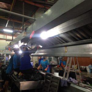 เครื่องดูดควันสะอาดหลังใช้บริการล้างในเกาะสมุย